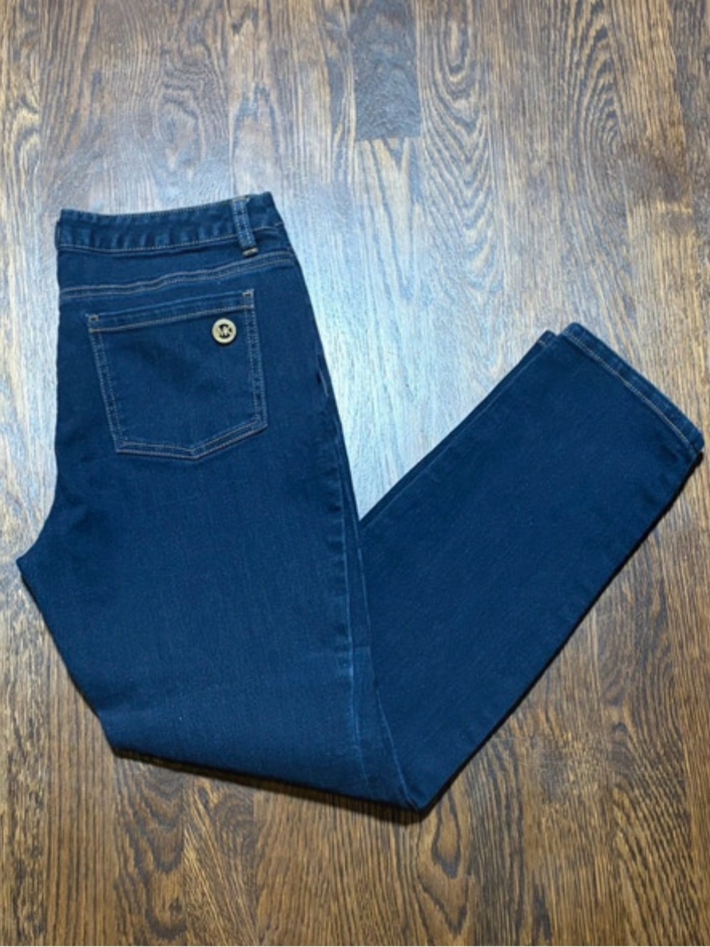 Michael Kors Women’s Skinny Dark Wash Stretch Denim Jeans – Size 8